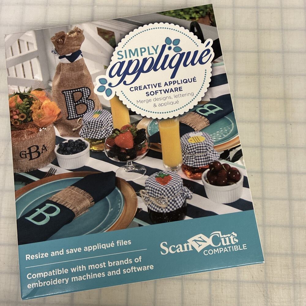 Brother Simply Applique Creative Applique Software